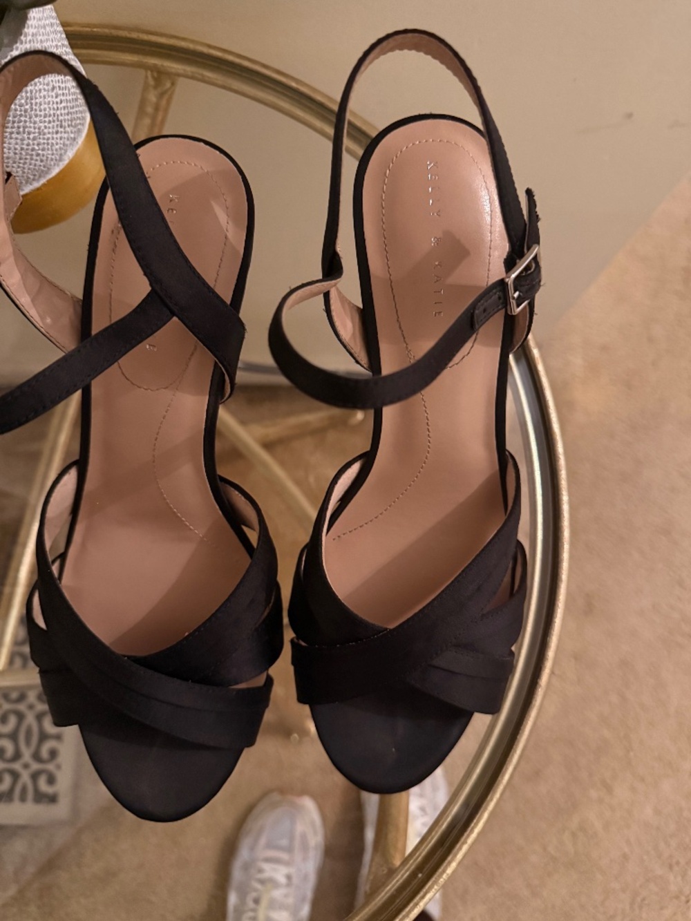 Black heels